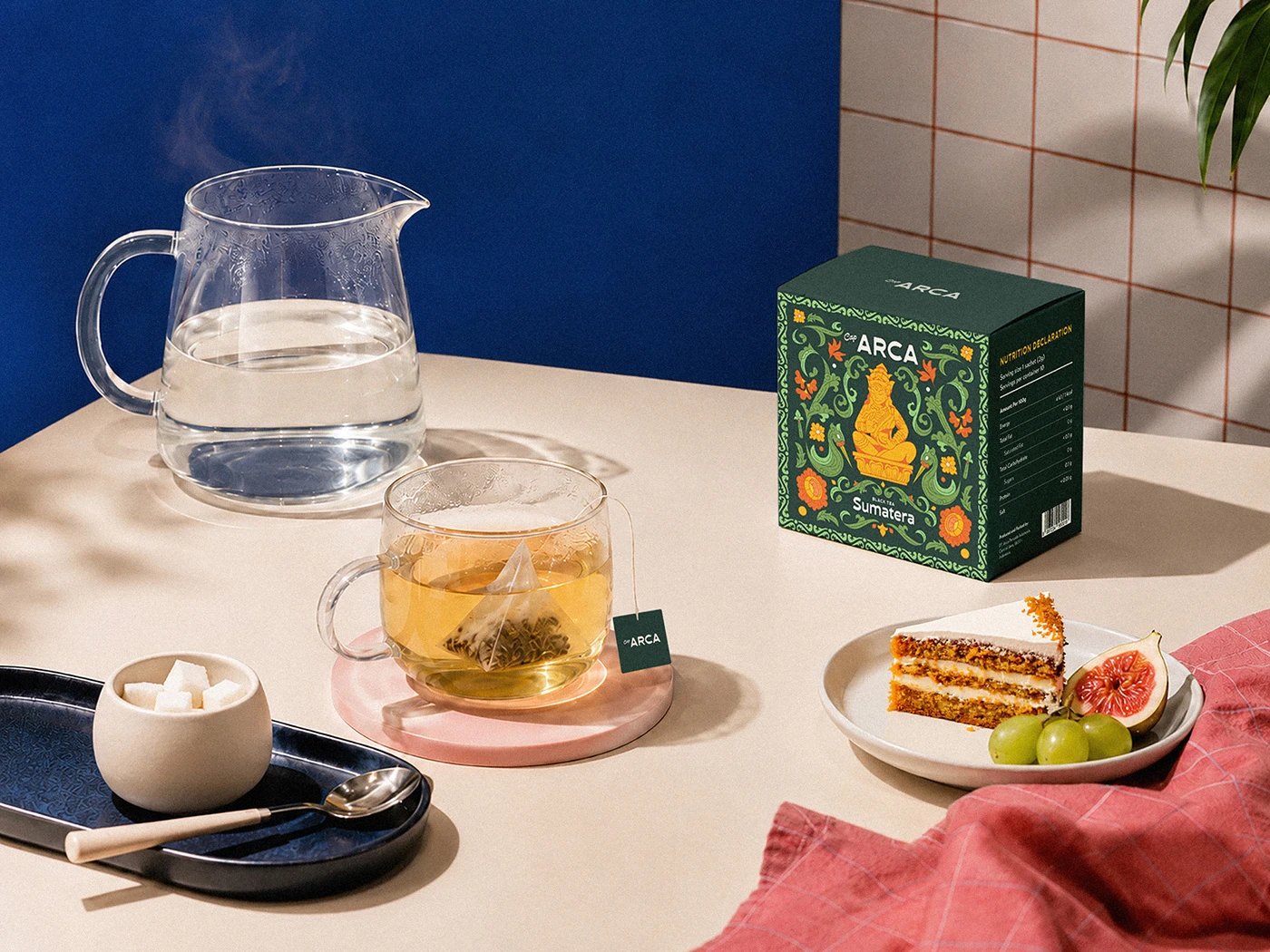 Tea Branding Identity for Teh Cap Arca