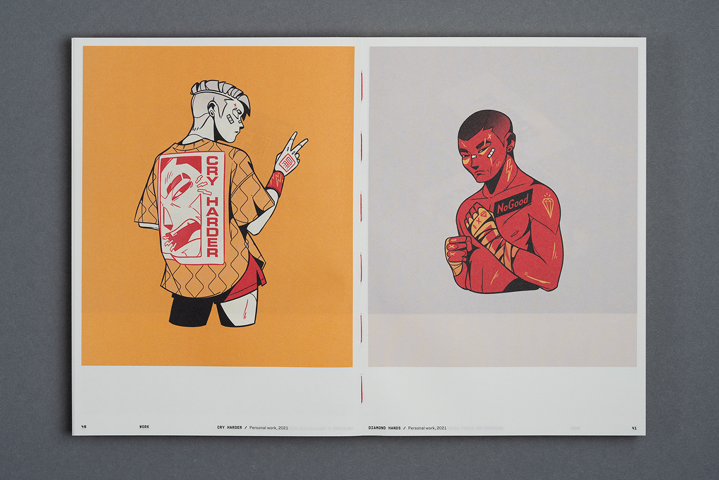 The NoGood Book Monograph and Vector Illustration