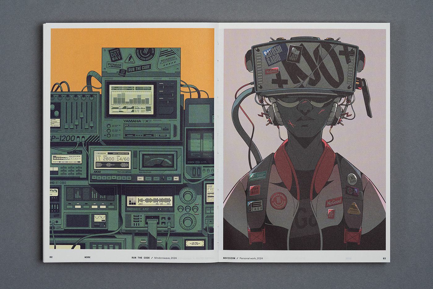 The NoGood Book Monograph and Vector Illustration