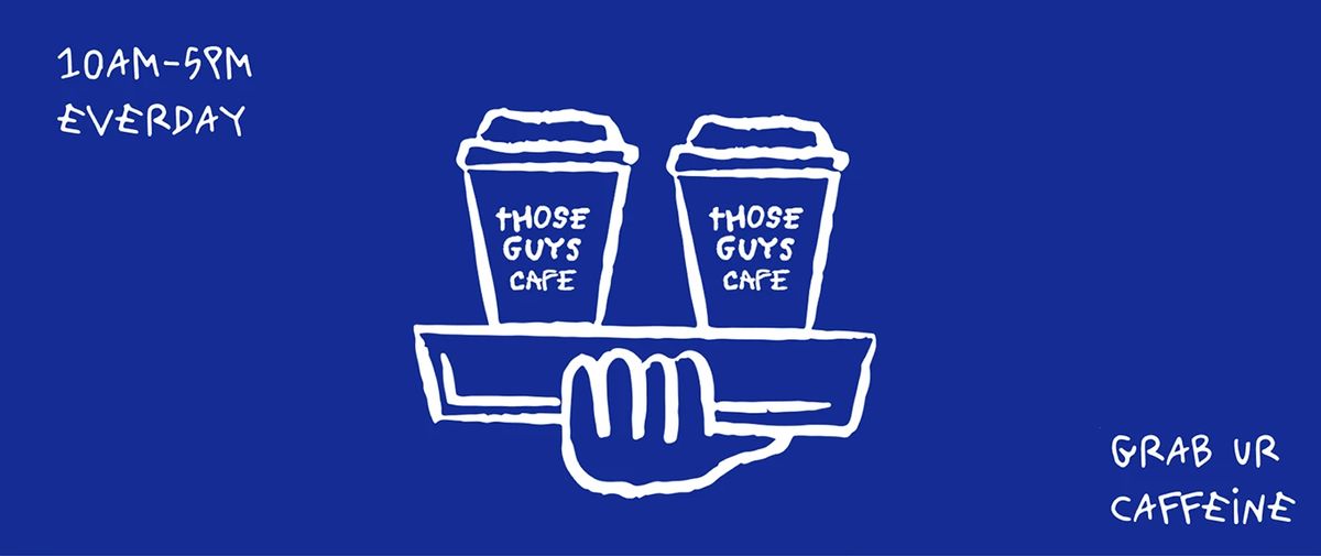 THOSE GUYS CAFE branding color system design