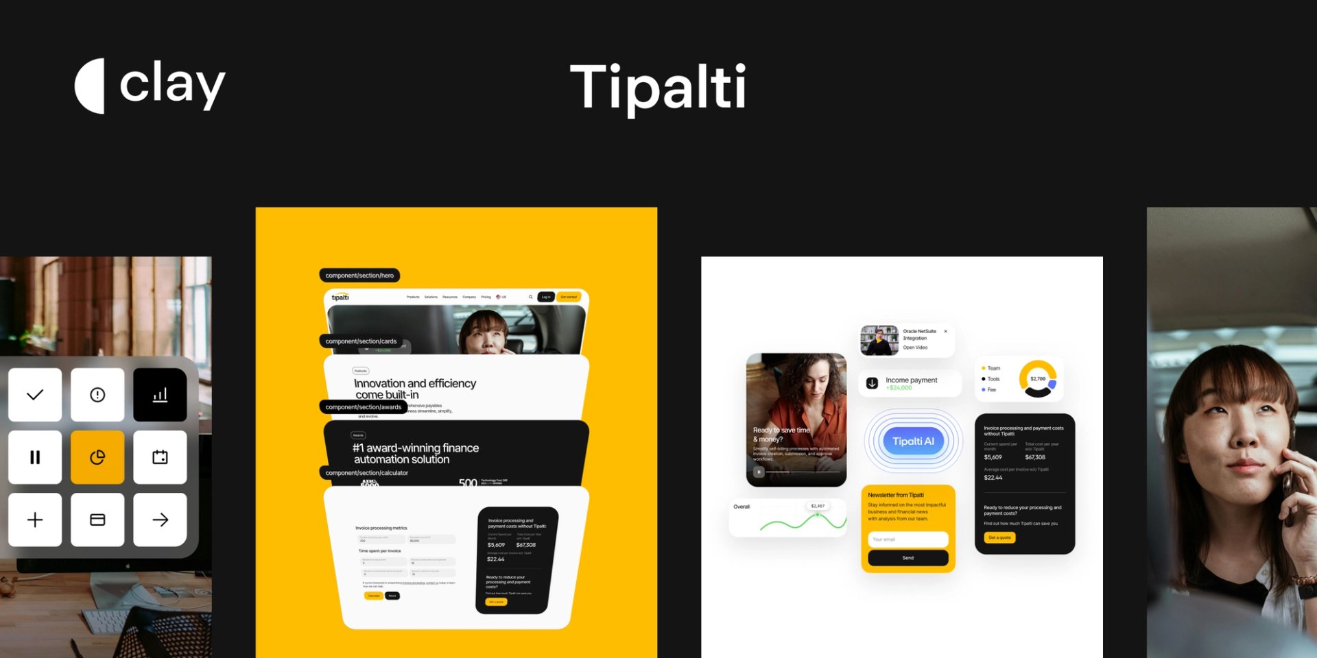 Tipalti Fintech Platform Web Design and Design System