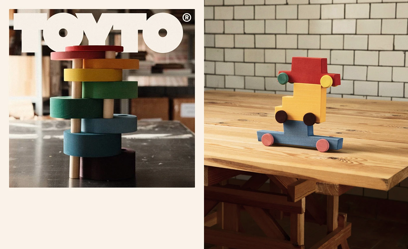 Toyto branding stationary visual details