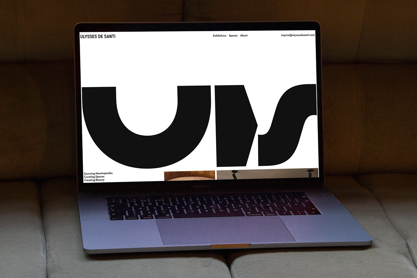 UDS Studio Crafts Minimalist Digital Web Experience