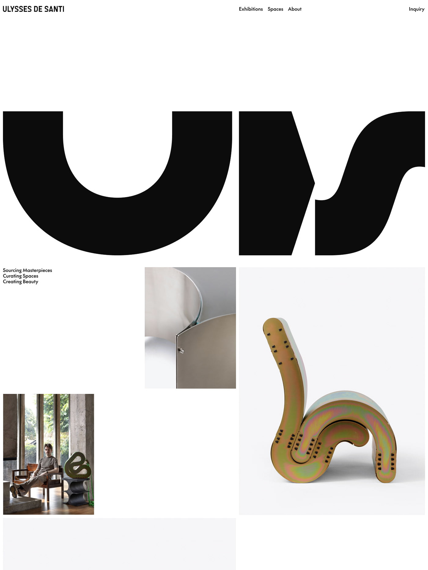 UDS Studio Crafts Minimalist Digital Web Experience