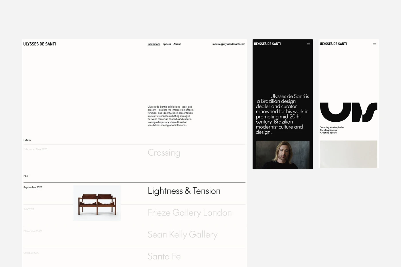 UDS Studio Crafts Minimalist Digital Web Experience