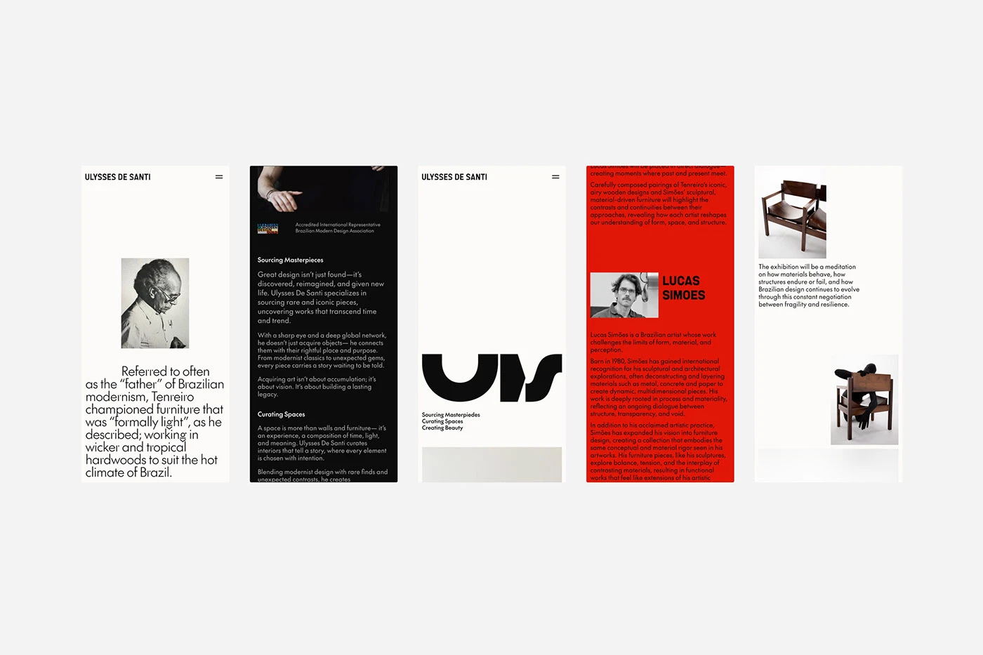 UDS Studio Crafts Minimalist Digital Web Experience