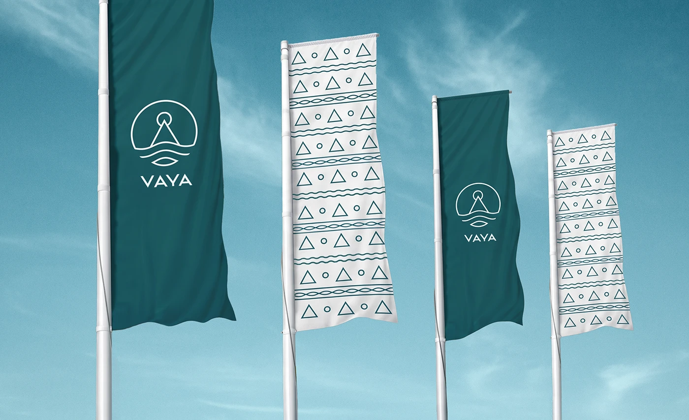 VAYA Vakantiepark branding design detail 6