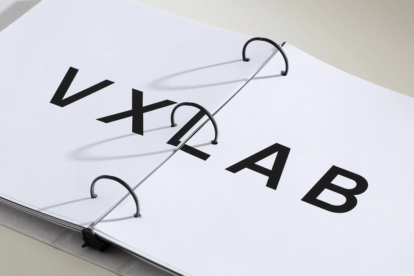 VXLAB merchandise design layout branding