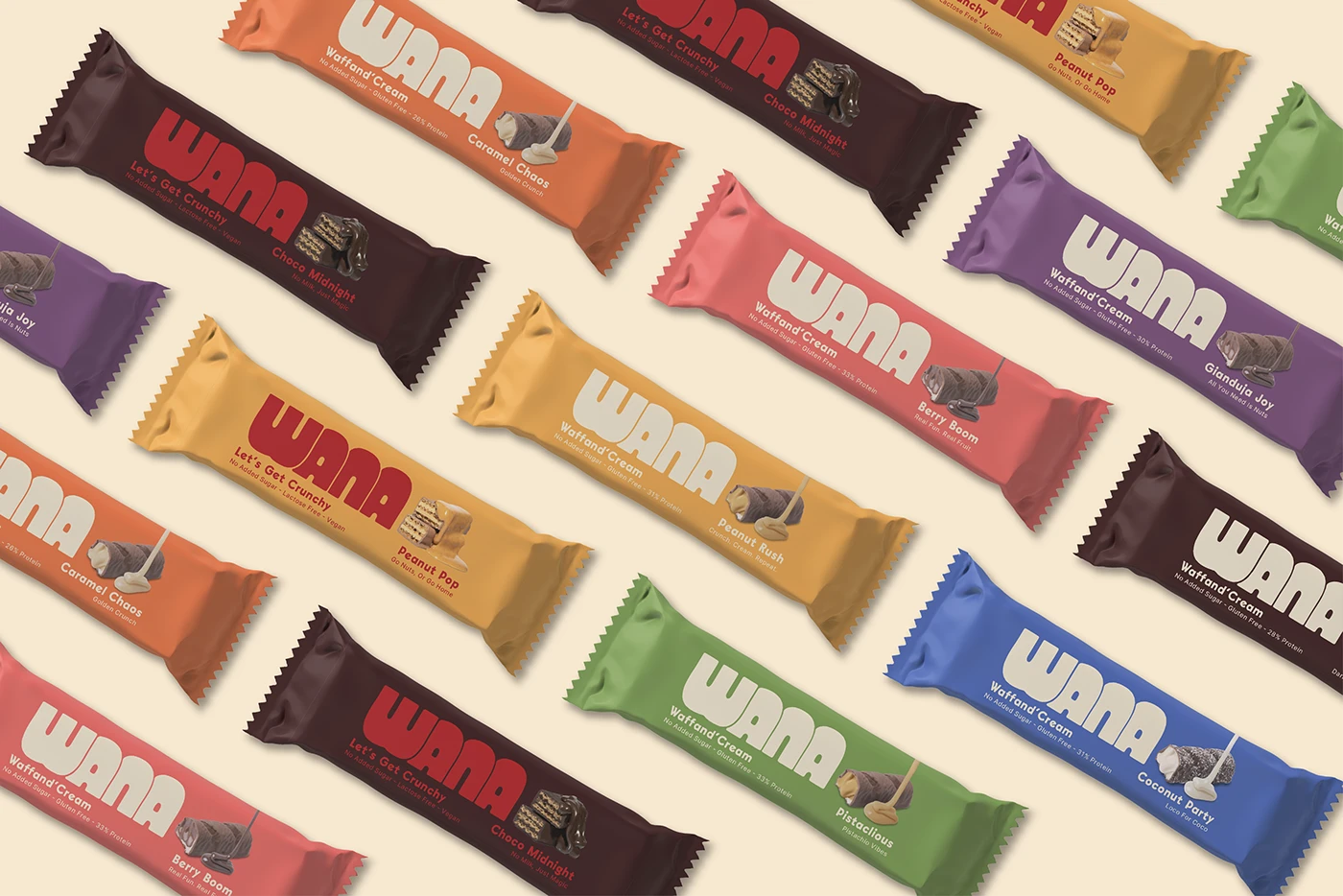 Wana - Detalle de activo de diseño de marca de marca Candy 5