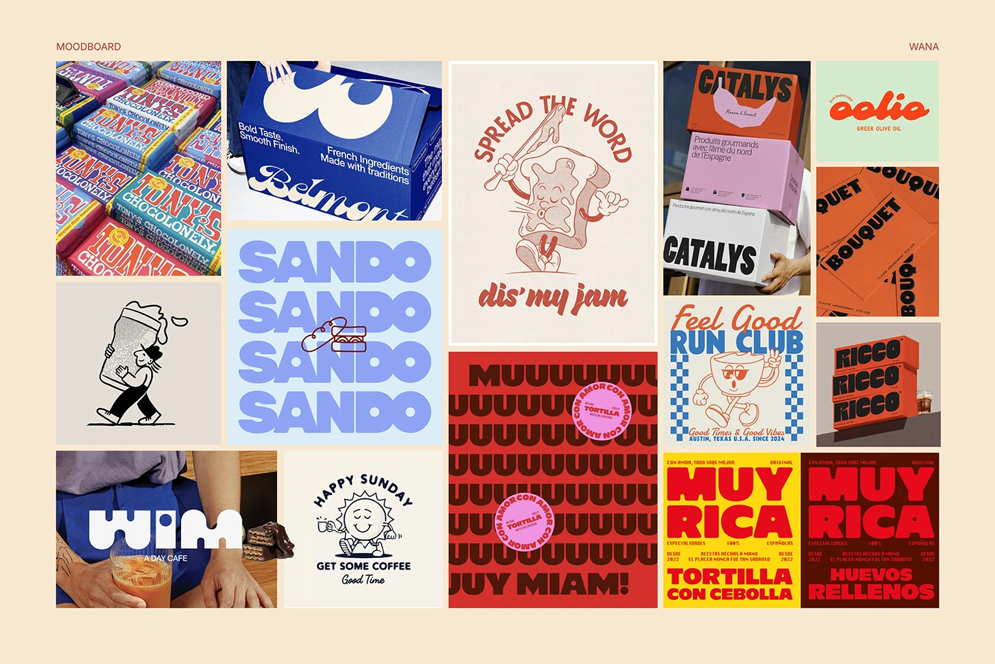 Wana - Detalle de activo de diseño de marca de marca Candy 7