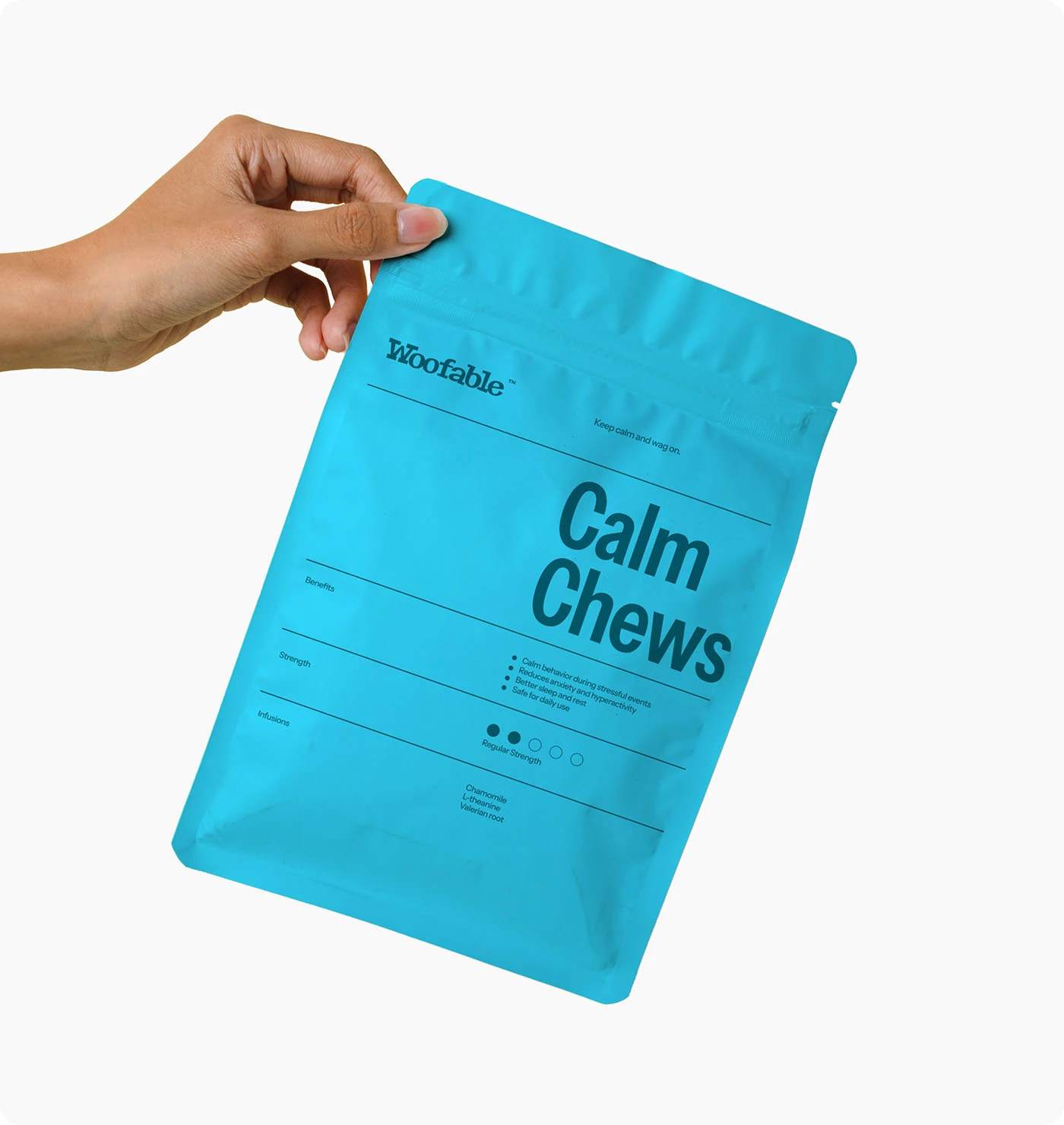 Diseño de diseño de producto de marca Woofable.