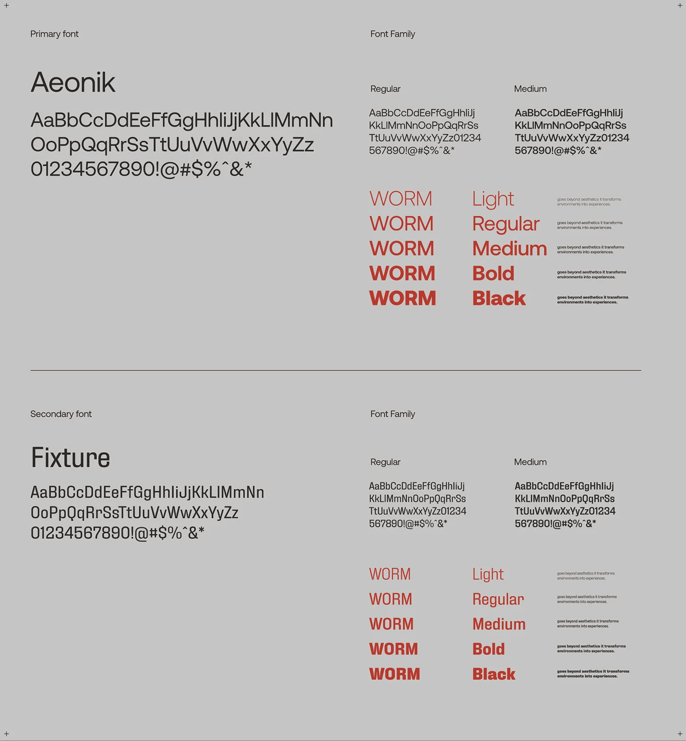 WORM Visual Identity Branding by Jonas Bombardelli