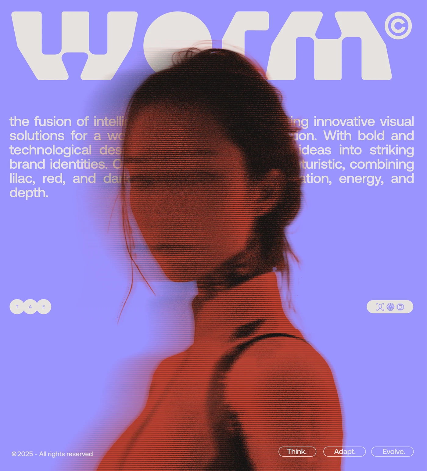 WORM Visual Identity Branding by Jonas Bombardelli