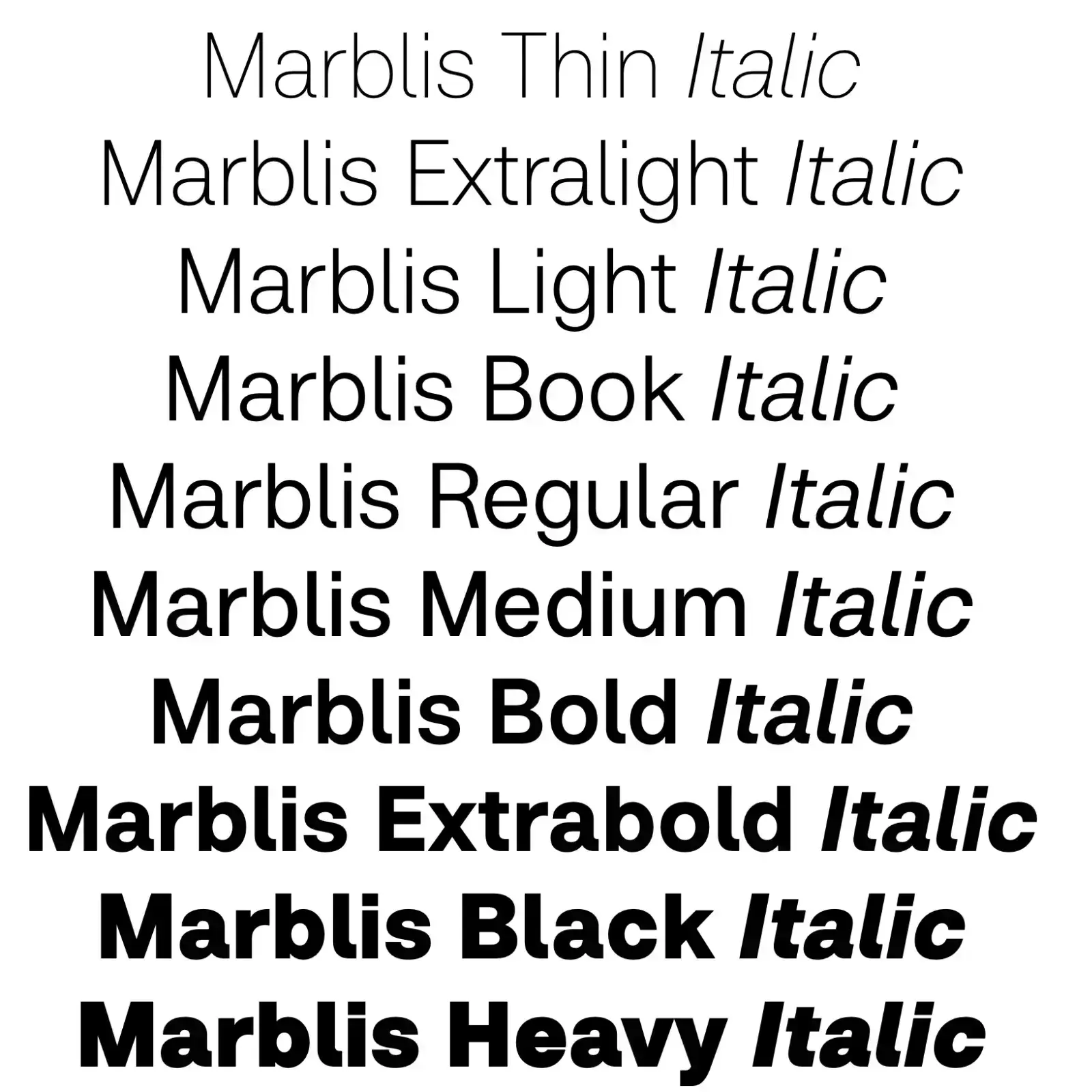 Marblis Typeface: The Grotesque That’s Anything But Grotesque
