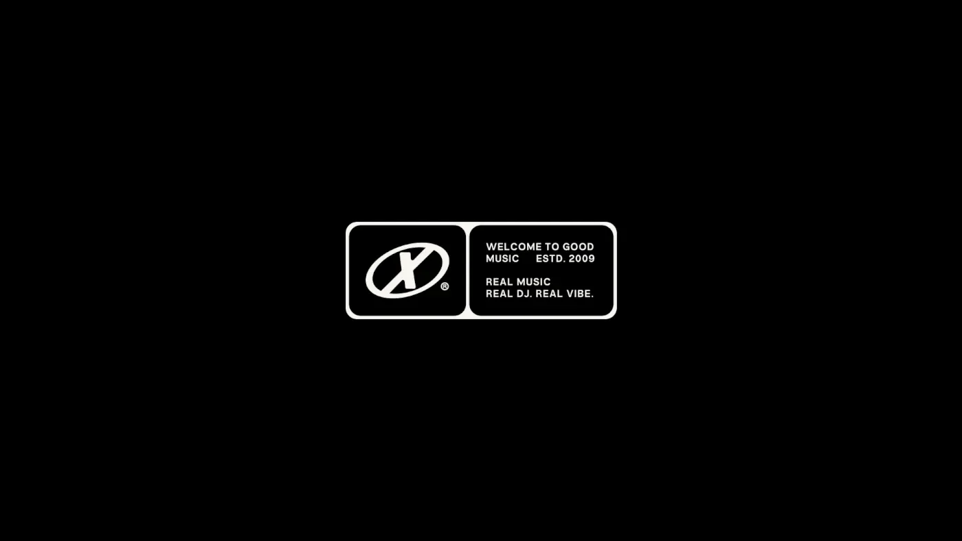 Bruno X visual identity and music branding hero asset