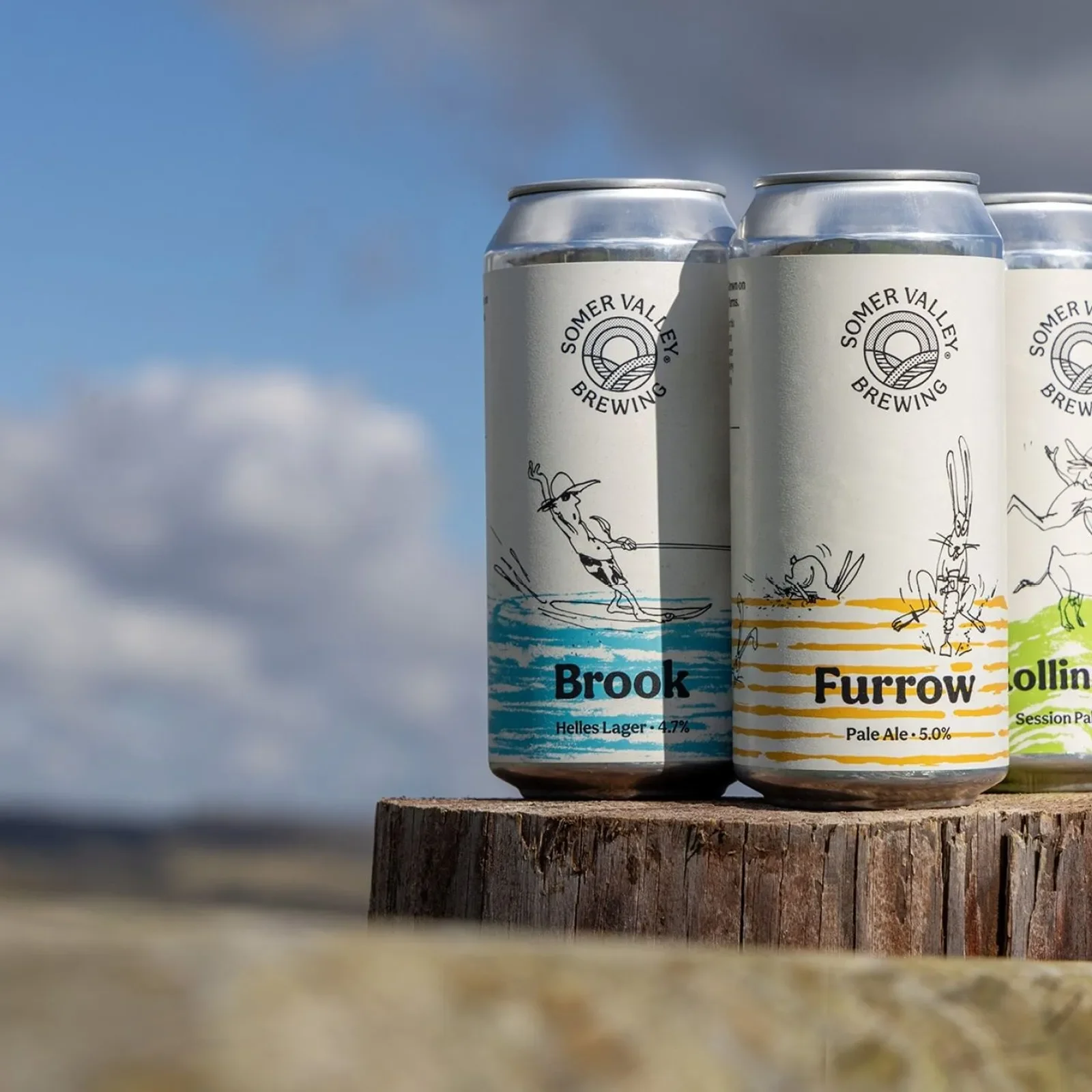 Somer Valley Brewing identity by Supple Studio
