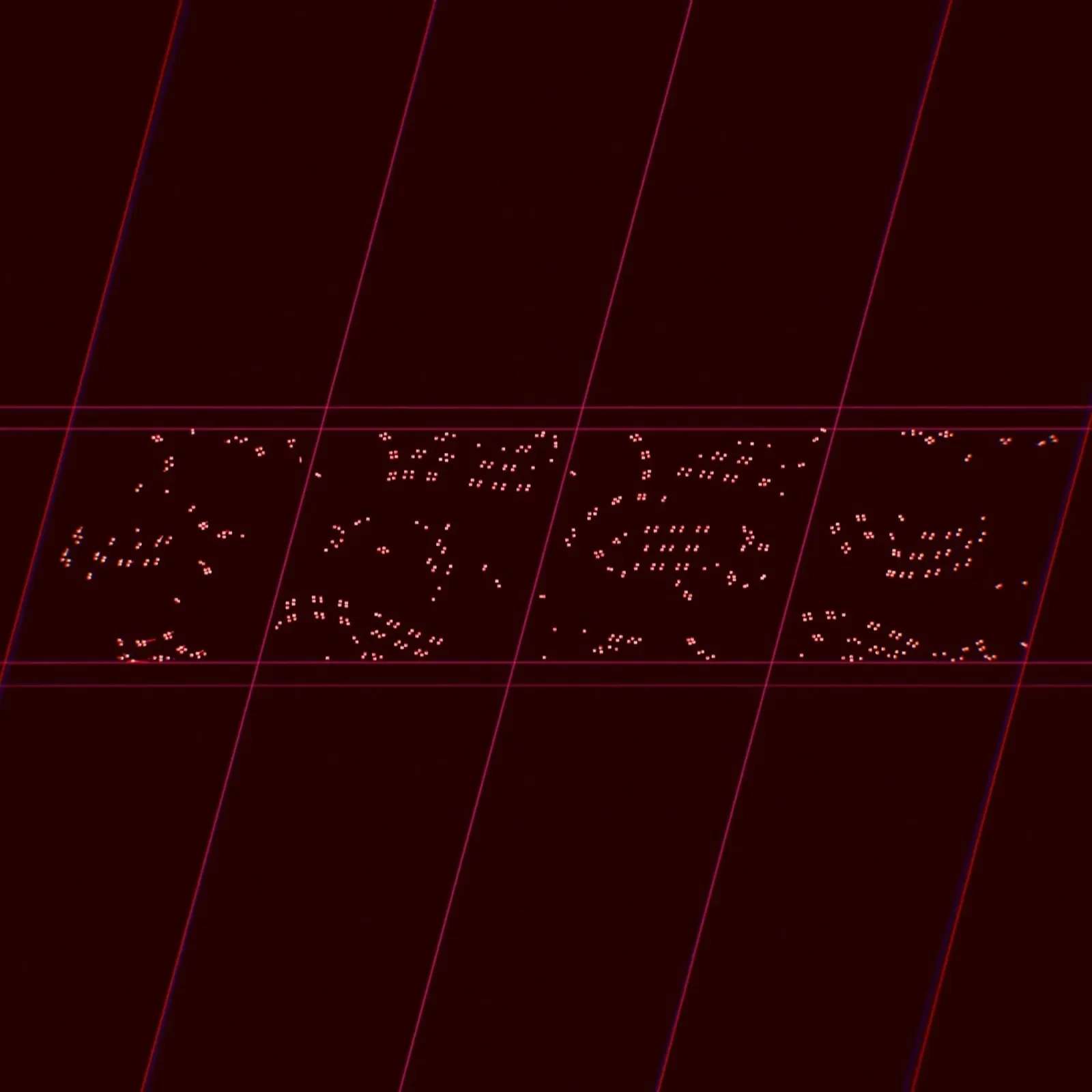 Ciel dotted-matrix hero specimen by Léa Bruneau for Production Type