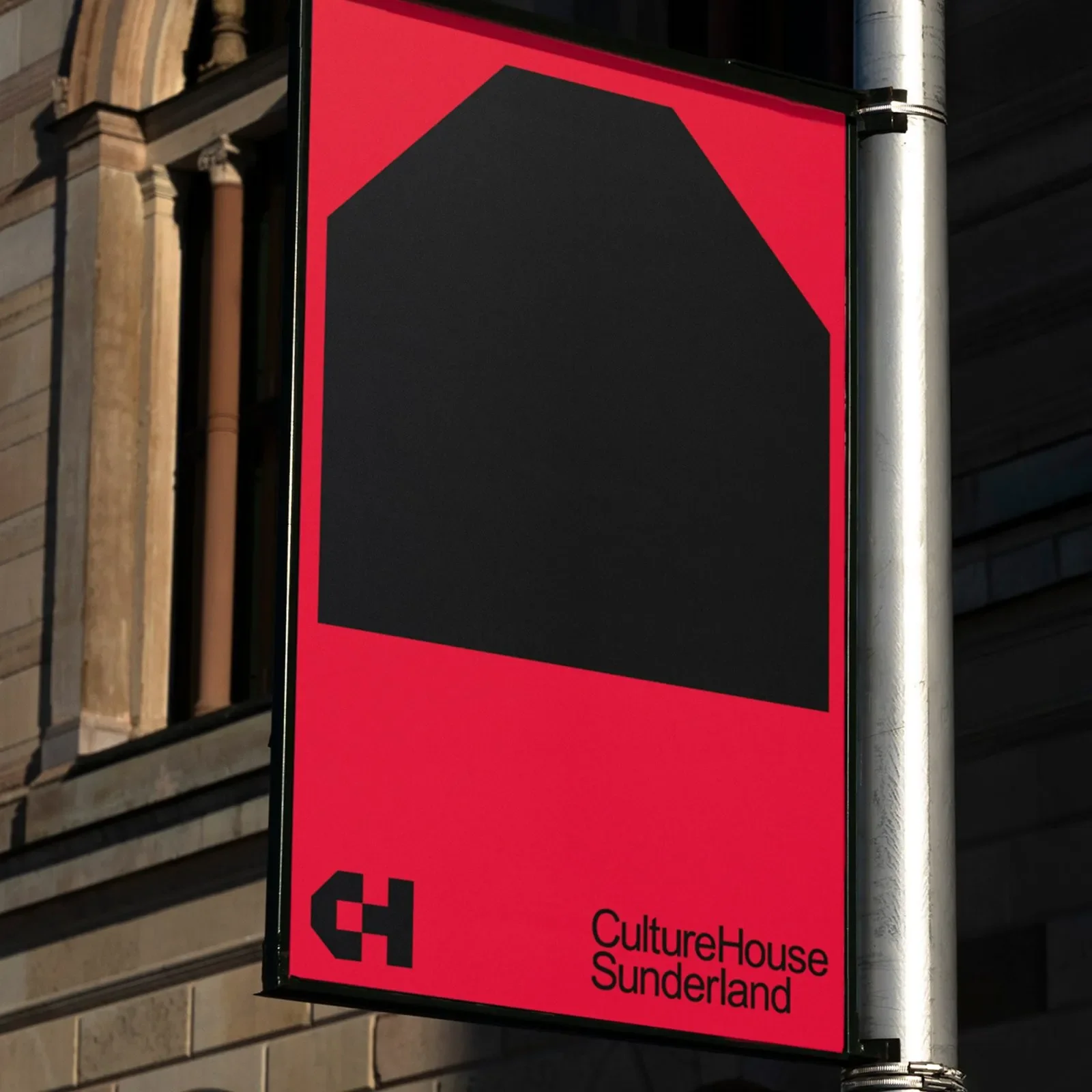 Culture House Sunderland branding by Studio Blackburn