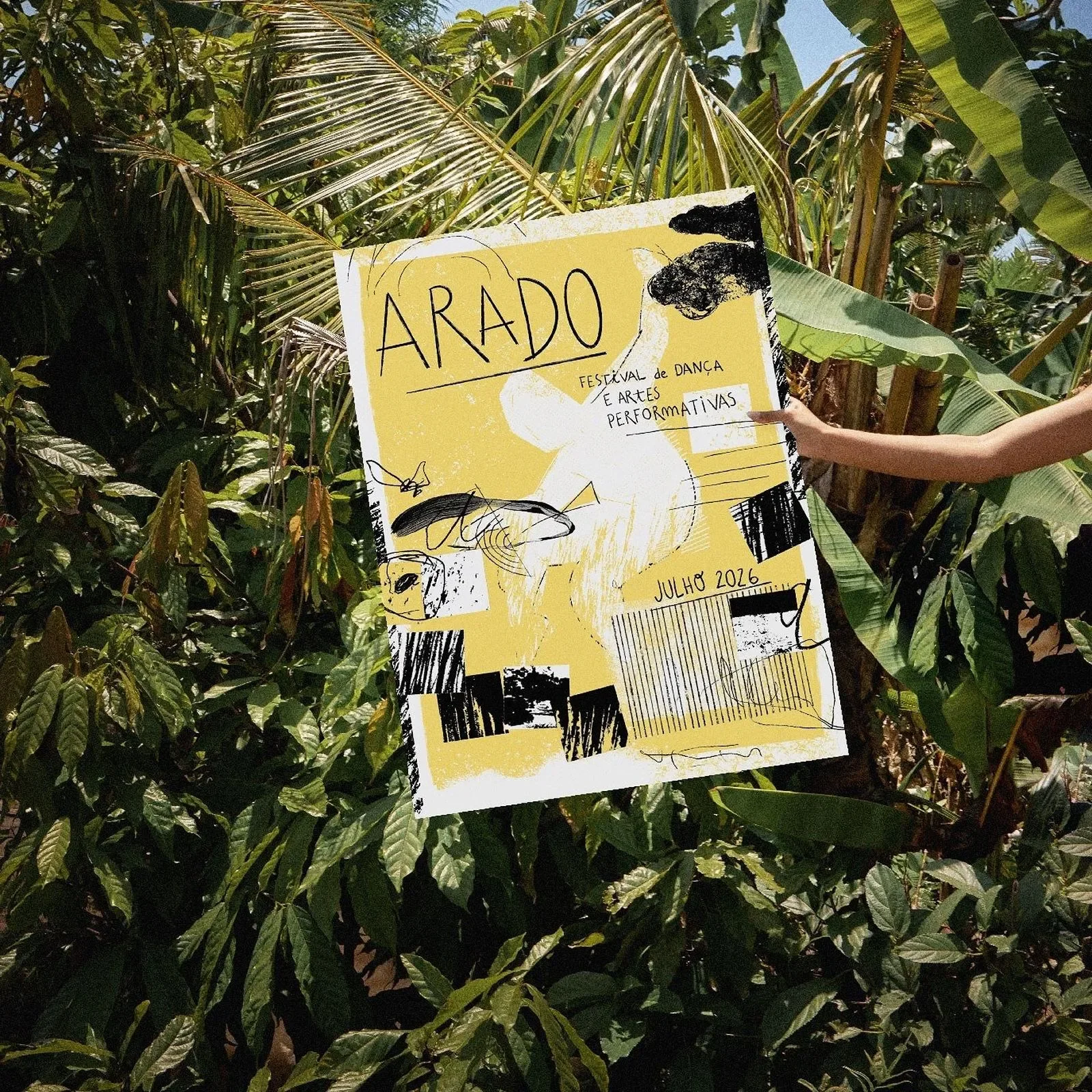 Arado 2026 handwritten logotype variations — brand identity by Senhor Paulinho