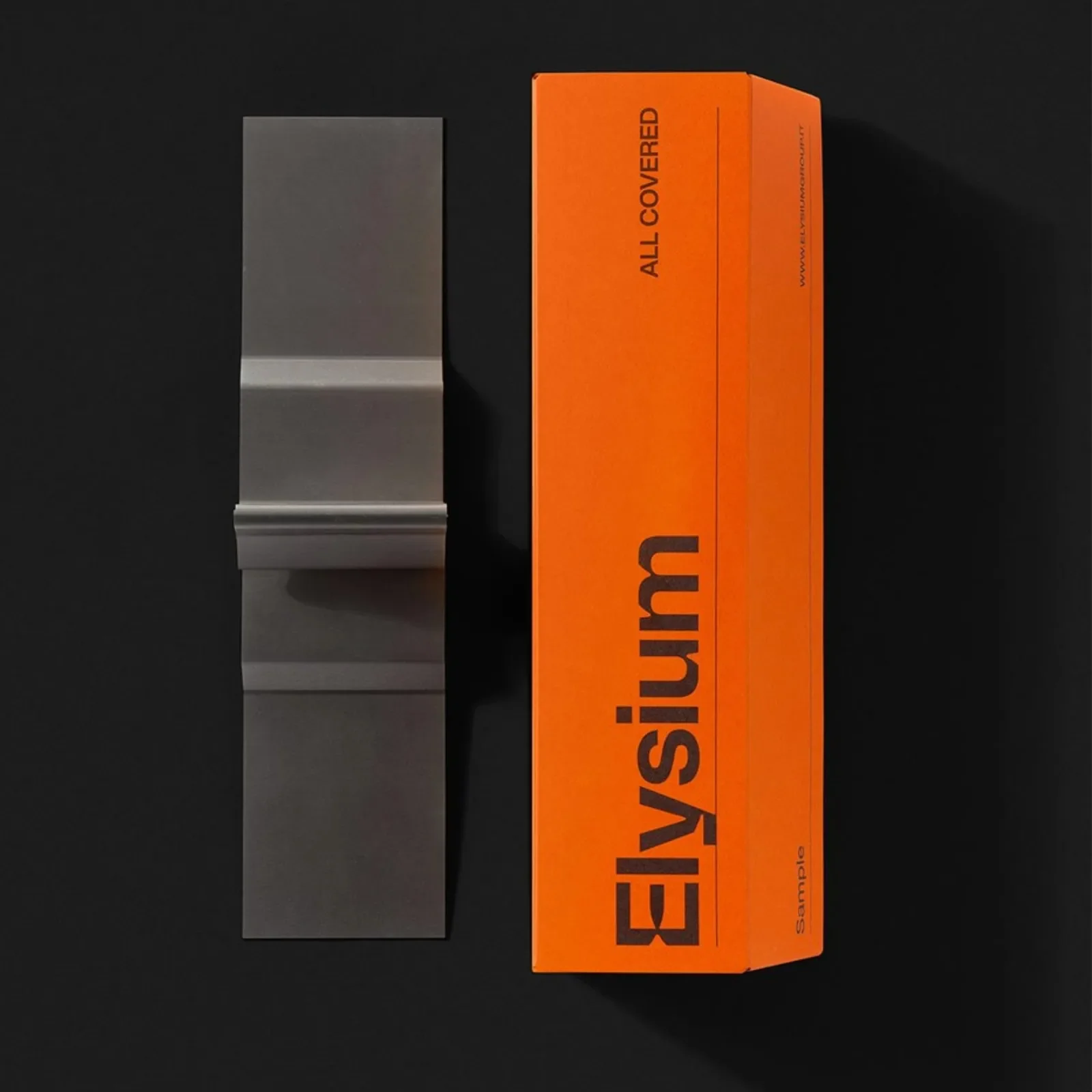 Elysium logotype and ink trap construction — brand identity design by Another Collective