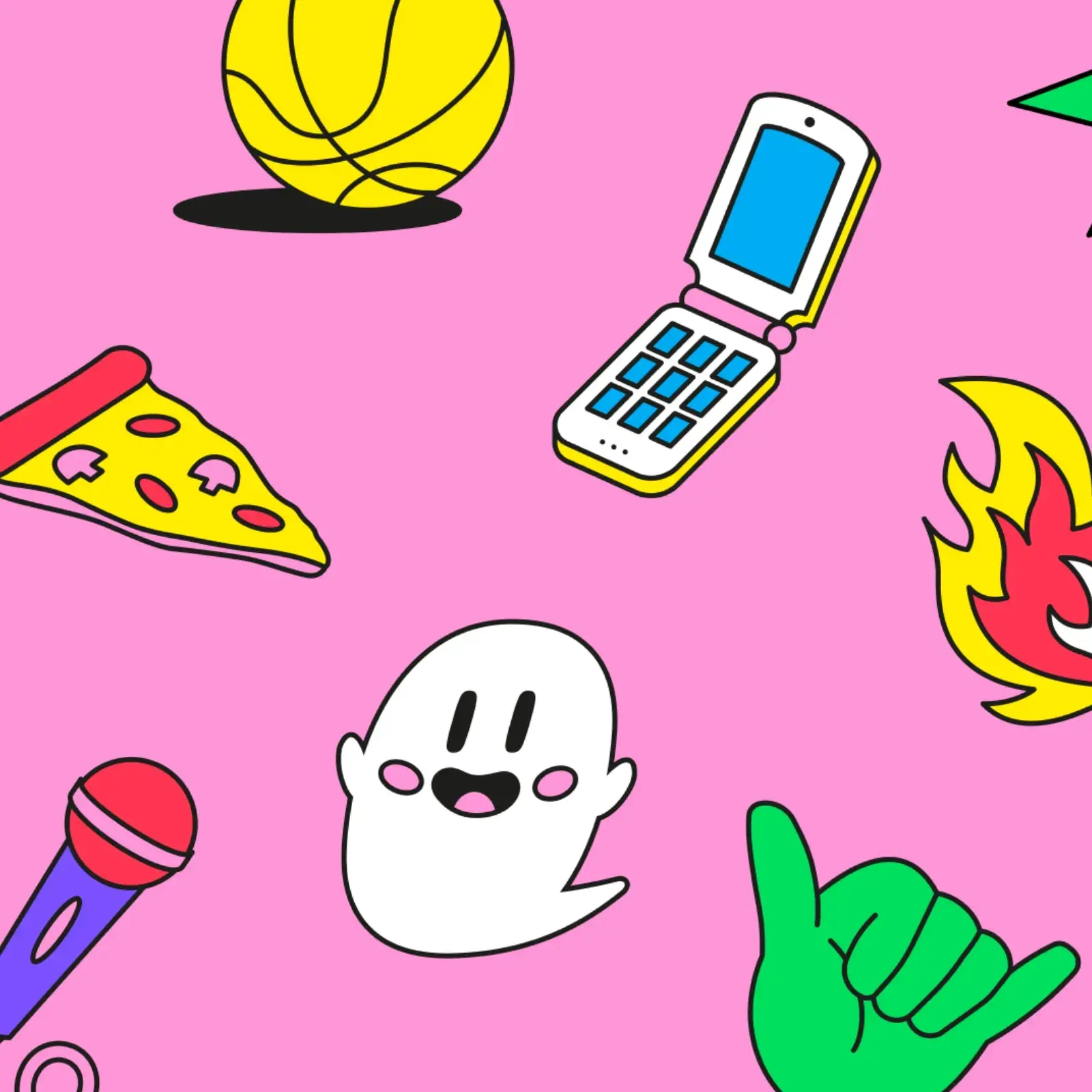 Brand identity for app messaging platform Ghost