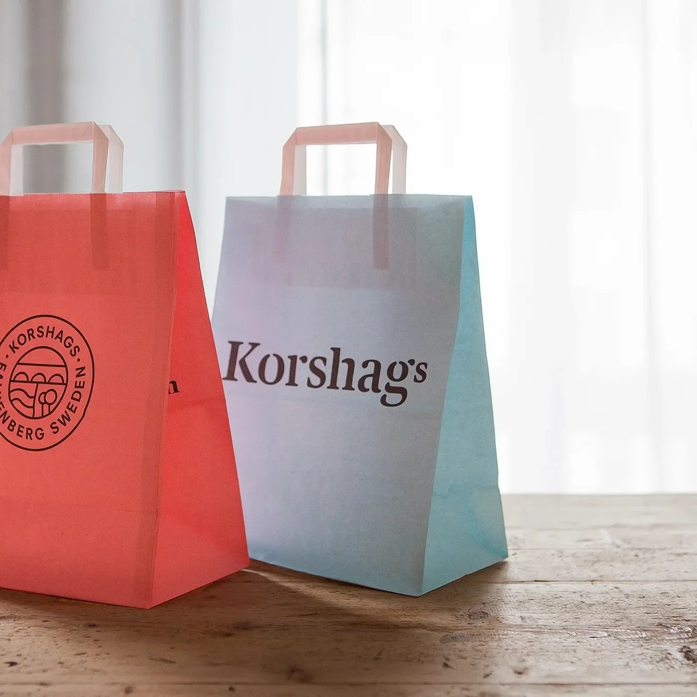 Swedish coastal landscape in Korshags packaging design by Kurppa Hosk