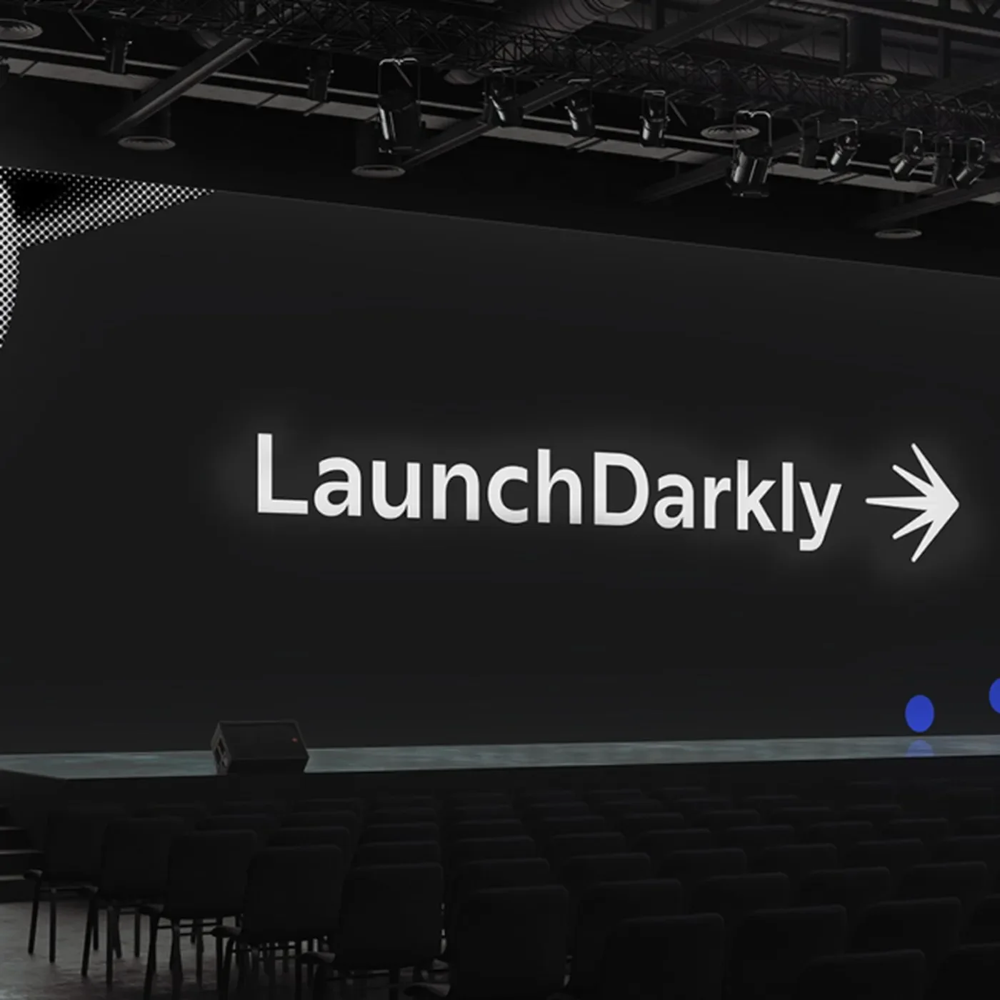 LaunchDarkly hero shot — visual identity by Focus Lab