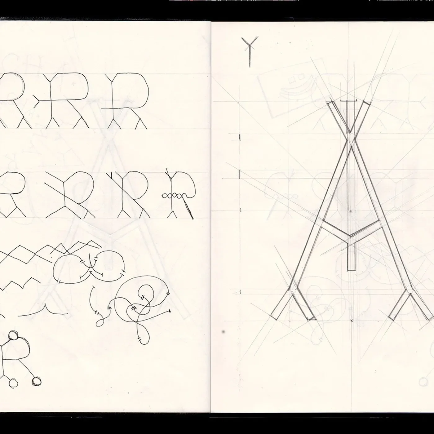 Maria RM variable typeface specimen detail by Rui Marques