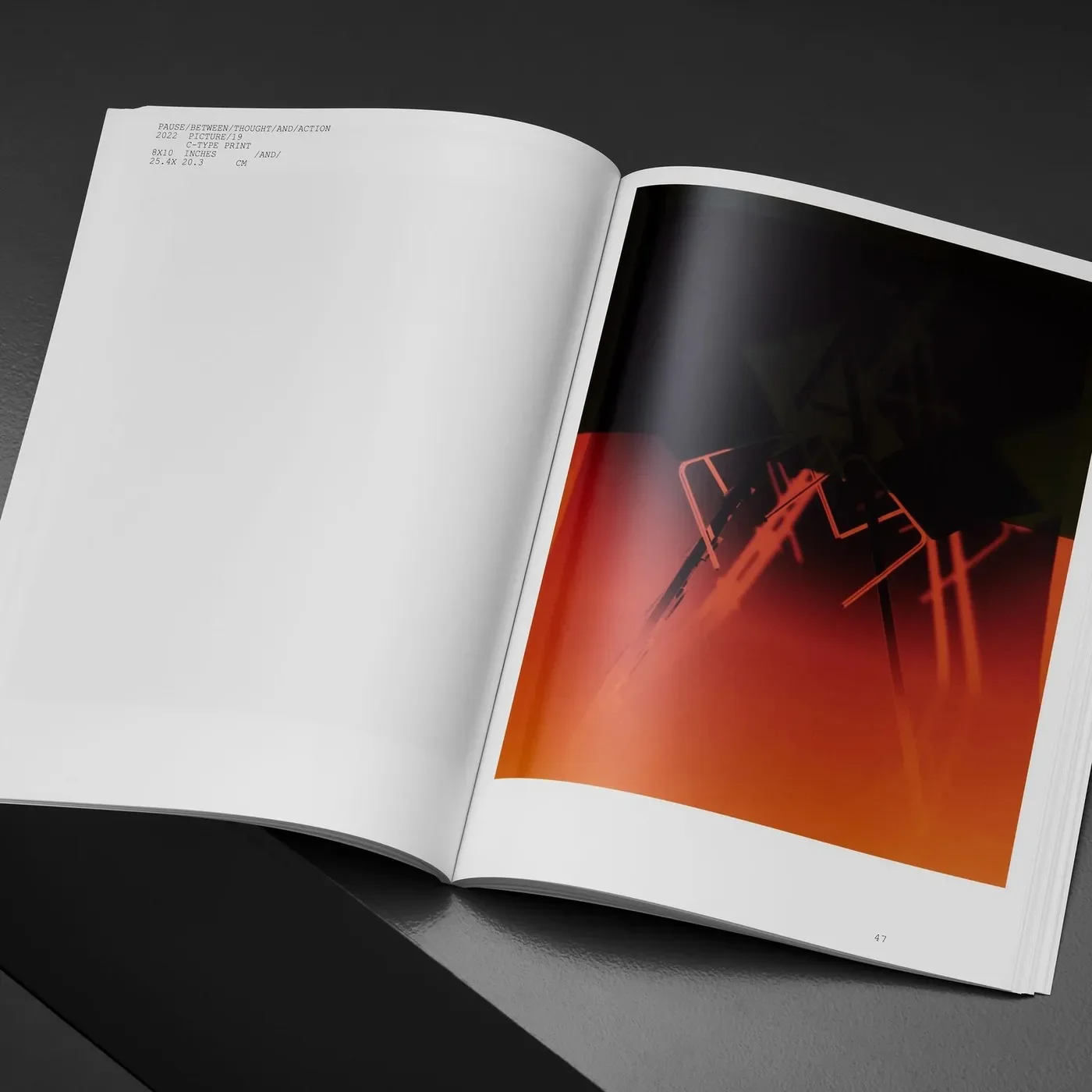 Typographic layout and repetition glitch specimen — editorial design by Lundgren+Lindqvist