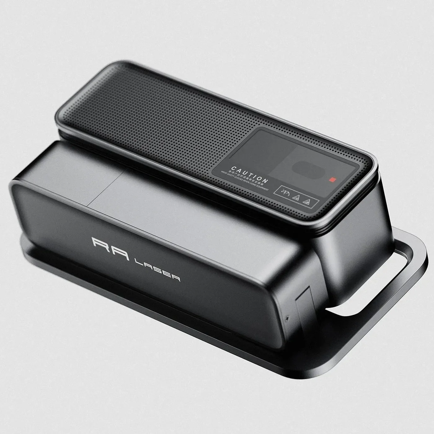 ra laser z3 compact portable device front view
