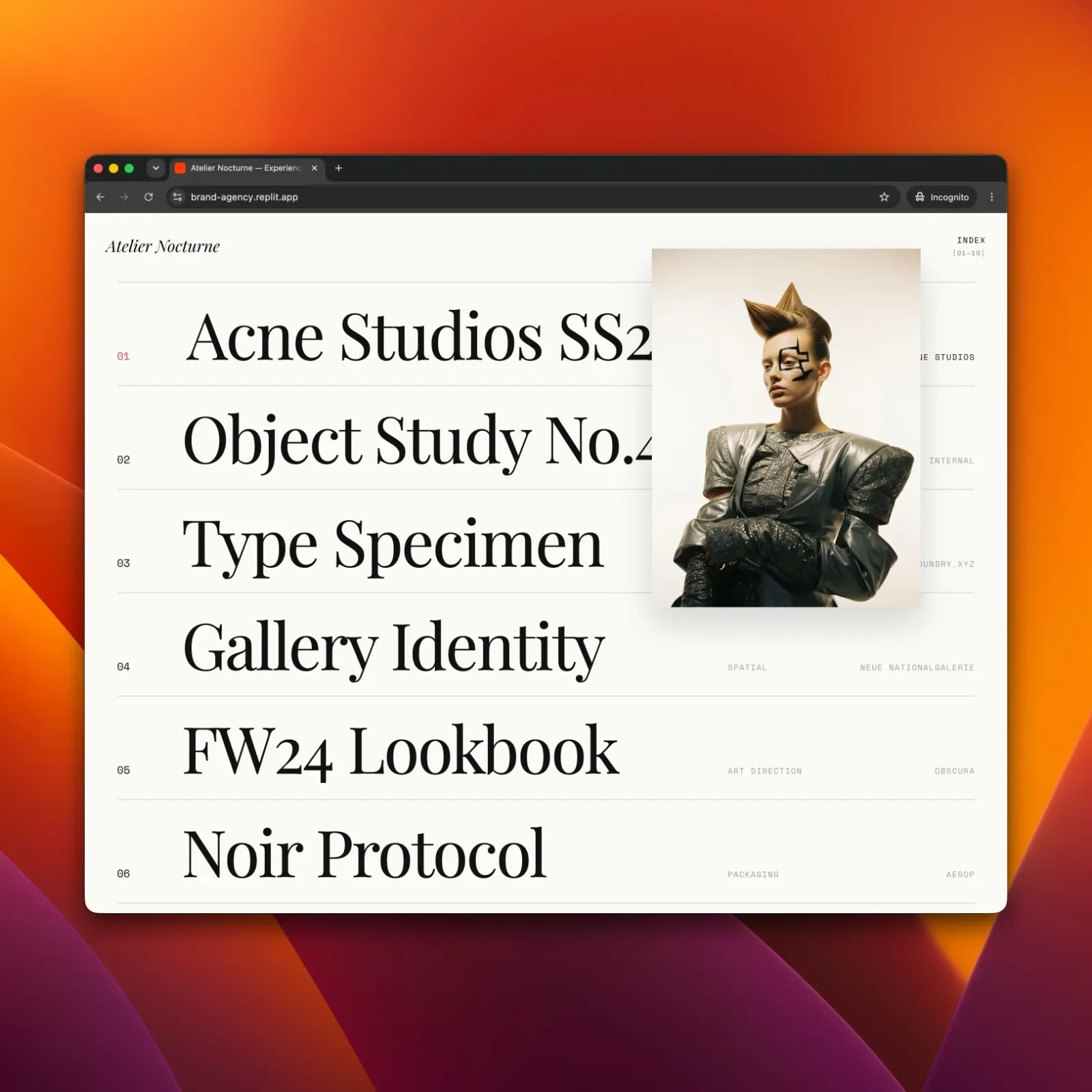 Replit Canvas desktop view — ui design tool by Replit