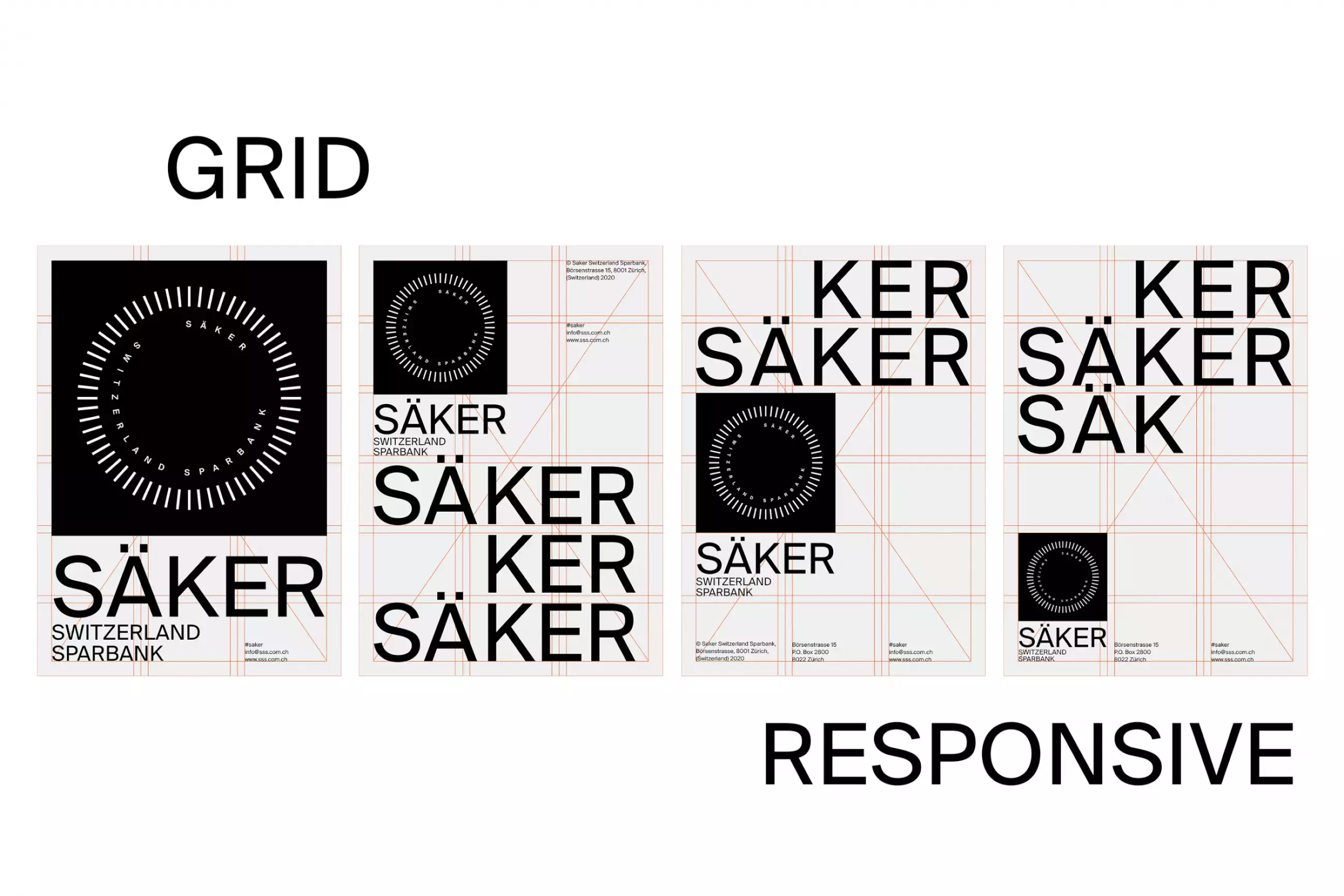 Swiss Style Inspired Branding and Visual Identity
