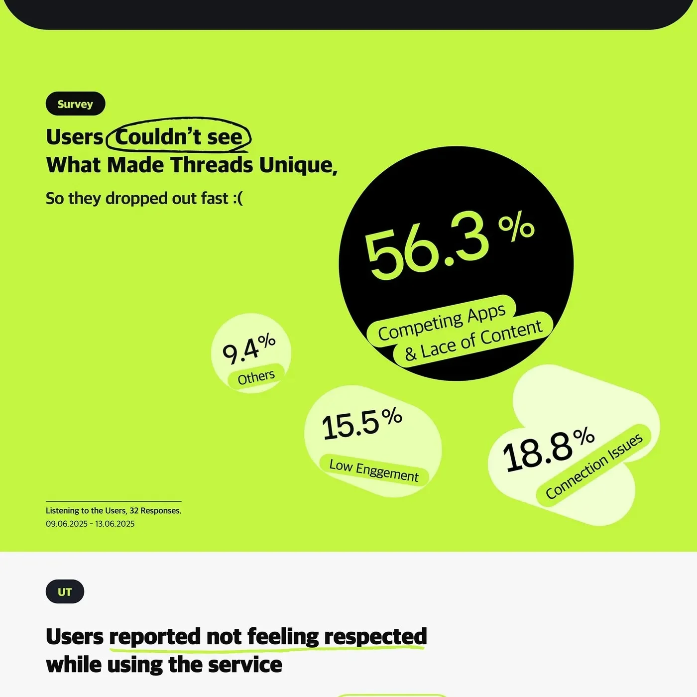 mobile app ui ux layout thread byulha park showcasing dark mode interface and typographic hierarchy