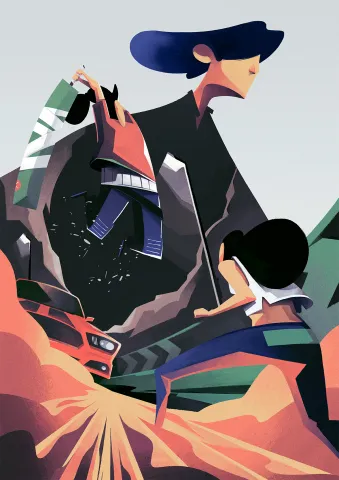 Illustration Process: Battle by Thomas Rohlfs