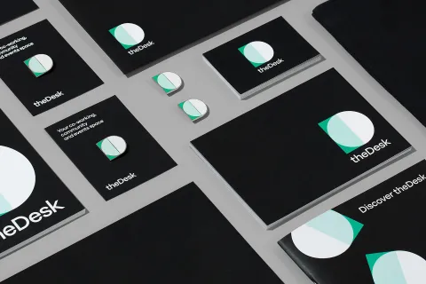 Branding & Art Direction for theDesk co-working space