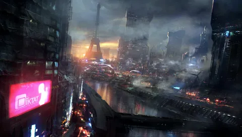 Game Design & Illustration: Remember Me | Paris 2084