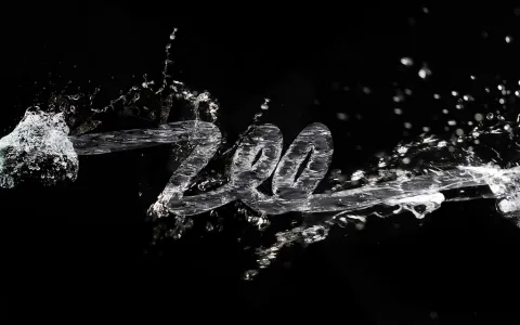 3D Water Text Effect with Repoussé in Photoshop CS5