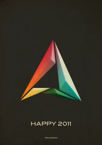Abduzeedo 2011 Poster in Illustrator and Photoshop