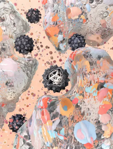 Scientific Illustrations for the Hemaware Magazine