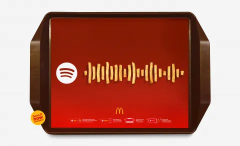 McDonald's x Spotify's Frieslist: Transform your fries into music 