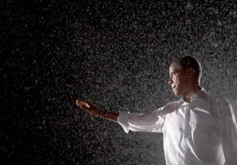 Barack Before Obama - David Katz’s arresting collection of images illustrating the making of an American icon 