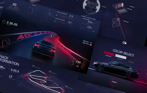 Crafting the AVDC Simulation Driving Experience - Interaction Design