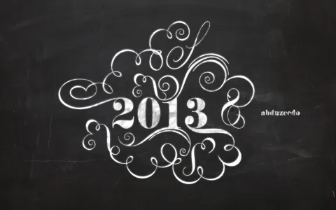 Easy Chalk Ornament Typography in Photoshop