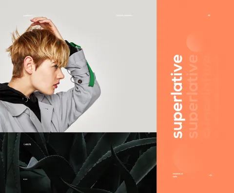 Playful Web Design & UI/UX for Superlative Store Concept