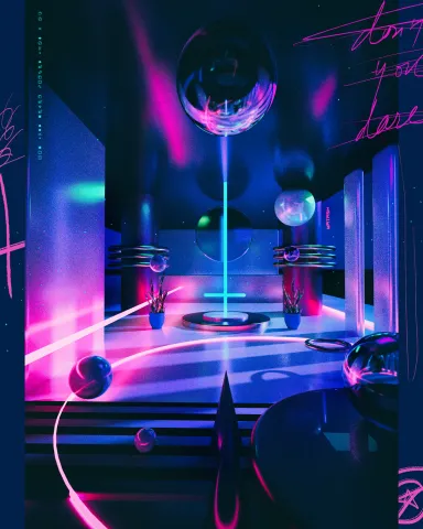 Isolation Dreams: Illustration Series in Cinema 4D 