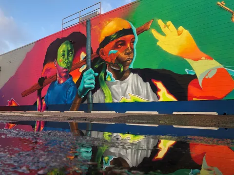 Max Sansing X Detour Street Art