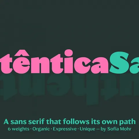 Autentica Sans: A Geometric Sans-Serif for Editorial and Branding