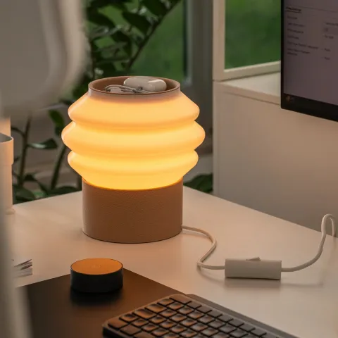 Drop Light: A 3D Printed Lamp Built from Recycled PLA