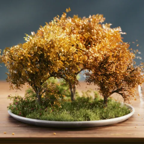 Food Forest Ketelbroek: Permaculture as Miniature Scene