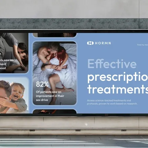 Health Tech App Brand Identity System for HORMN by Phenomenon